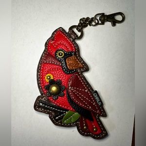 Chala cardinal bag charm